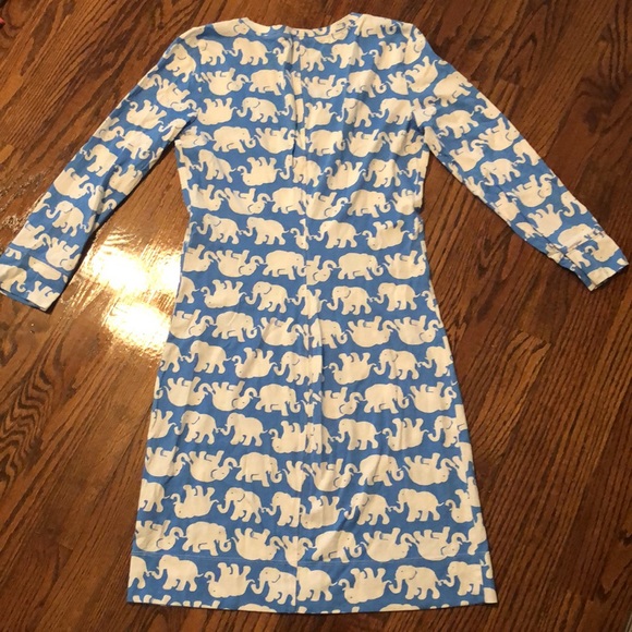 Lilly Pulitzer Tusk in Sun Dress XXS White & Blue - Picture 7 of 7